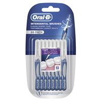 oral b interdental brushes 20 pack