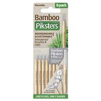 piksters bamboo interdental brush 8 pack size 0