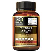 go healthy probiotic support 75 billion 30 vegecapsules