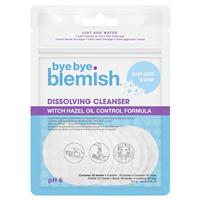 bye bye blemish water activated dissolving cleanser sheets 50 pack