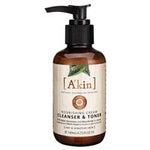 akin nourishing cream cleanser & toner 140ml
