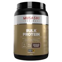 musashi bulk protein chocolate 900g