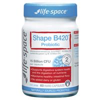 life space shape b420 probiotic 60 capsules