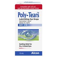 poly tears eye drops 15ml