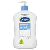 cetaphil ultra gentle refreshing body wash 1l