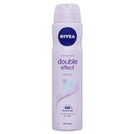 nivea for women deodorant aerosol double effect white senses 250ml