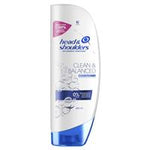 head & shoulders clean & balanced conditioner 400ml