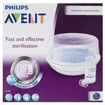 avent microwave steam steriliser set