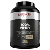 musashi 100% whey vanilla 2kg