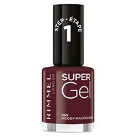 rimmel super gel nail polish 069 moody mahogony
