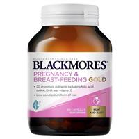 blackmores pregnancy and breastfeeding gold 60 capsules