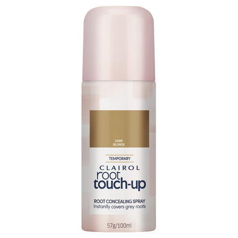 clairol nice & easy root touch up root concealing spray dark blonde