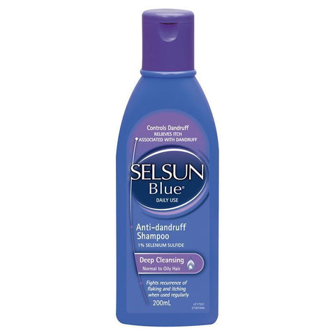 selsun blue deep cleansing anti dandruff shampoo 200ml