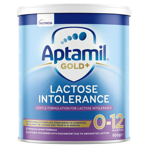 aptamil gold de-lact lactose free infant formula from birth 0-12 months 900g