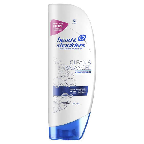 head & shoulders clean & balanced conditioner 400ml