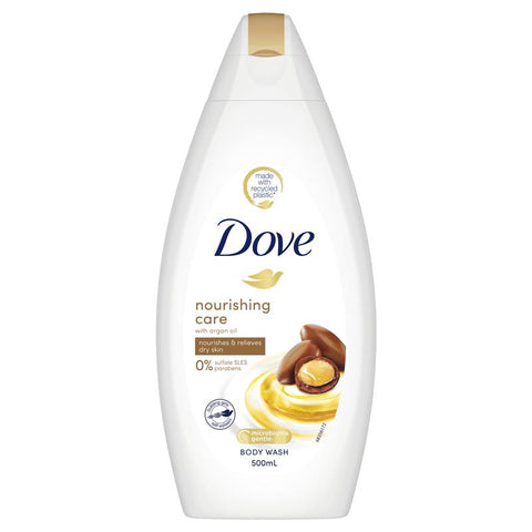dovedove nourishing argan oil body wash 500mL