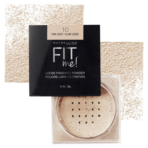 maybelline fit me loose finishing powder 10 fair light
