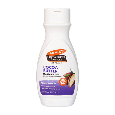 palmers cocoa butter formula with vitamin e/fragrance free lotion 250ml