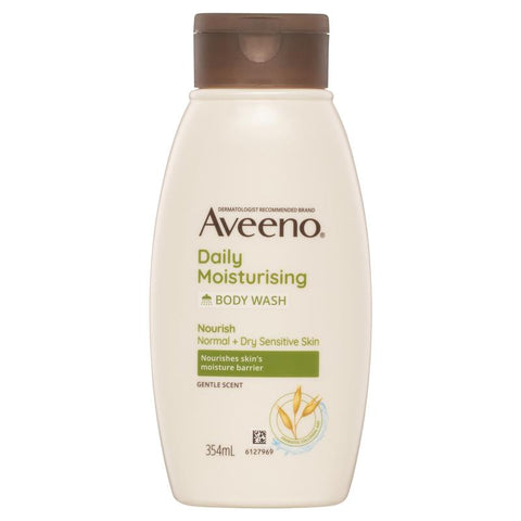 aveeno active naturals daily moisturising body wash 354ml
