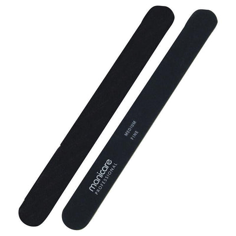 manicare nail shapers - medium/fine 175mm pk2