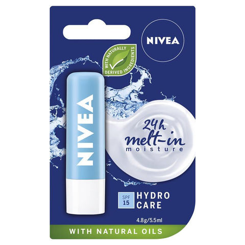 nivea lip care hydro care 4.8g