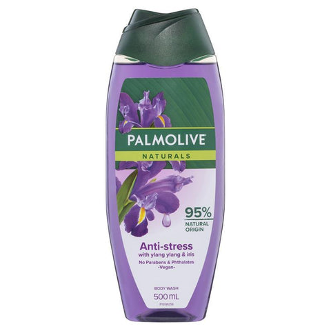 palmolive body wash anti-stress ylang ylang & iris 500ml