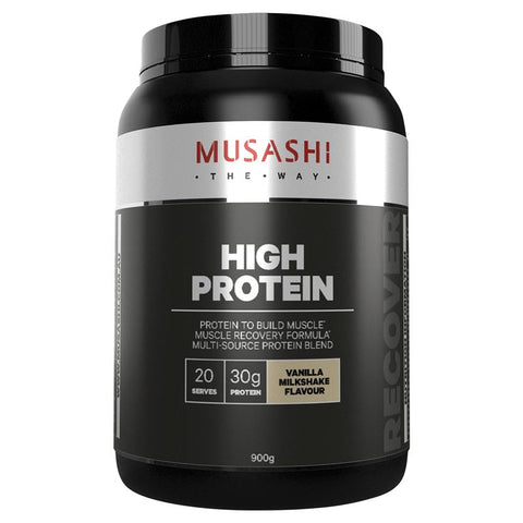 musashi high protein vanilla 900g