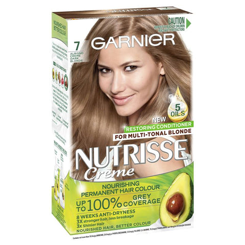 garnier nutrisse 7 almond creme