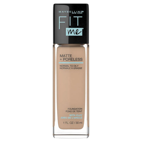 maybelline fit me matte poreless foundation rich tan