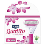 schick quattro women blade 4 pk