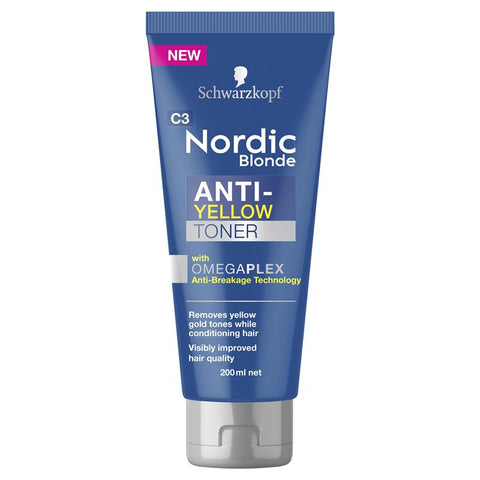 schwarzkopf nordic blonde anti-yellow toner
