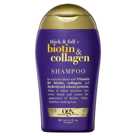 ogx biotin collagen shampoo 88.7ml