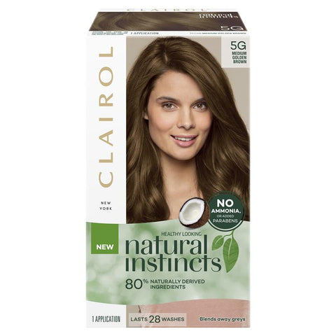 clairol natural instincts 5g medium golden brown