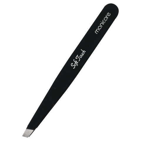 manicare soft touch tweezer slant tips