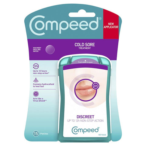 compeed cold sore 15 patches