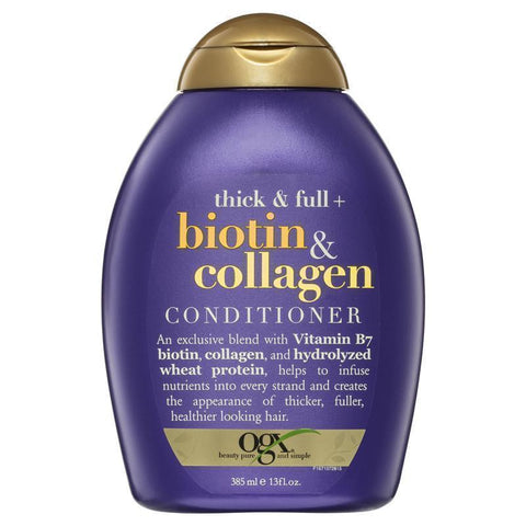 ogx biotin & collagen conditioner 385ml