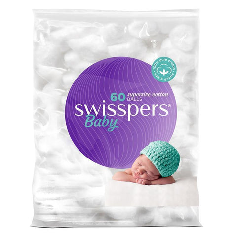 swisspers baby cotton ball 60