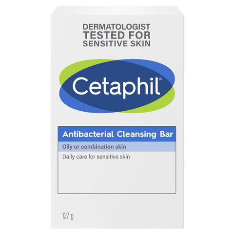 Cetaphil Antibacterial Cleansing Bar 127g