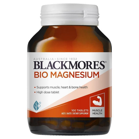 blackmores bio magnesium 100 tablets