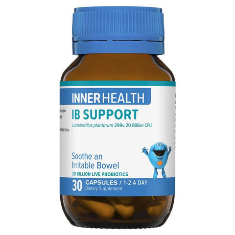 inner health ib support 30 capsules fridge line