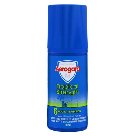 aerogard roll on tropical strength 50ml