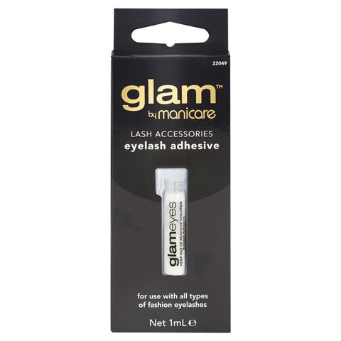 glam by manicare eyelash adhesive