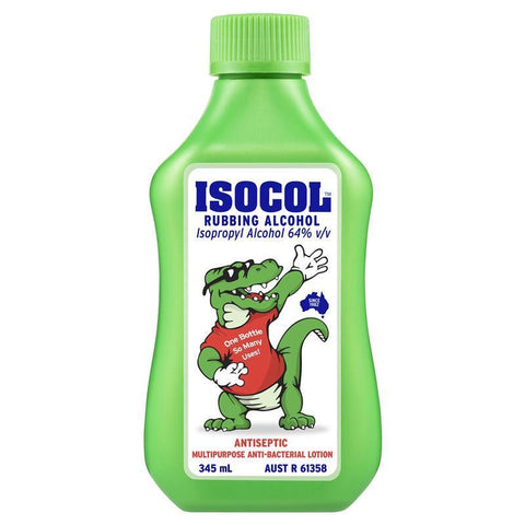 isocol rubbing alcohol 345ml