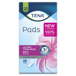 tena pads ultra thin mini standard length 20 pack