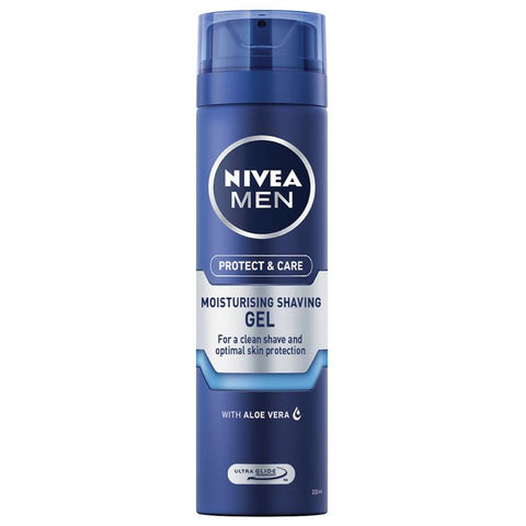 nivea men protect & care moisturising shaving gel 200ml