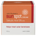 John Plunkett's Sunspot Cream 100g