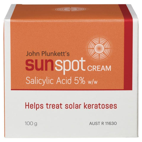 John Plunkett's Sunspot Cream 100g