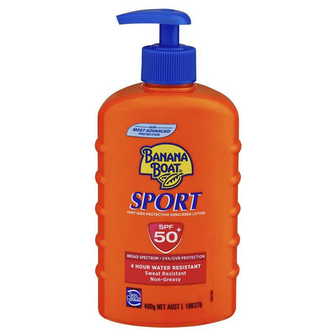 banana boat spf 50+ sport 400g