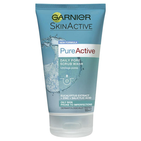garnier skin naturals pure deep pore wash 150ml