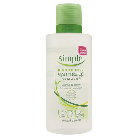 simple kind to eyes make-up remover conditioning eye 125ml